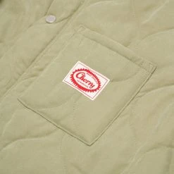 CHERRY Quilted Shell Jacket (Sage)