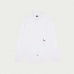 CHERRY Ready To Wear Oxford Button Down Shirt (White)