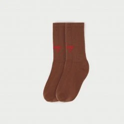 CHERRY American Classic Socks (Brown)