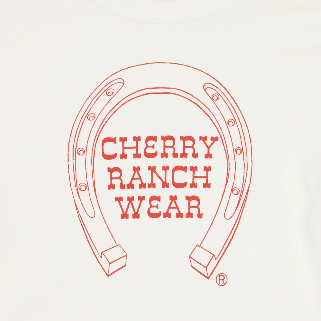 CHERRY Horseshoe Baby Tee (Cream) CHERRY Horseshoe Baby Tee (Cream)