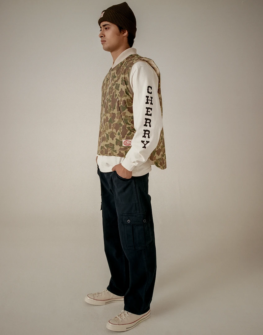 CHERRY Athletic Heavyweight L/S Tee (Honey) 5 CHERRY Athletic Heavyweight L/S Tee (Honey)