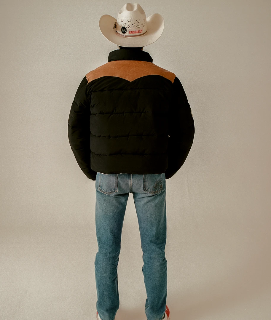 CHERRY Western Puffer Jacket (Black) 14 CHERRY Western Puffer Jacket (Black)