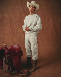 CHERRY American Classic Sweatpants (Heather Grey)