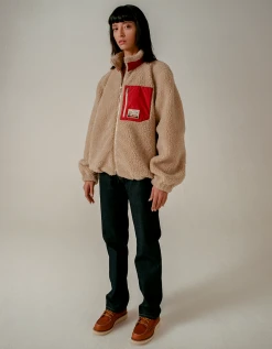 CHERRY Sherpa Jacket (Natural)