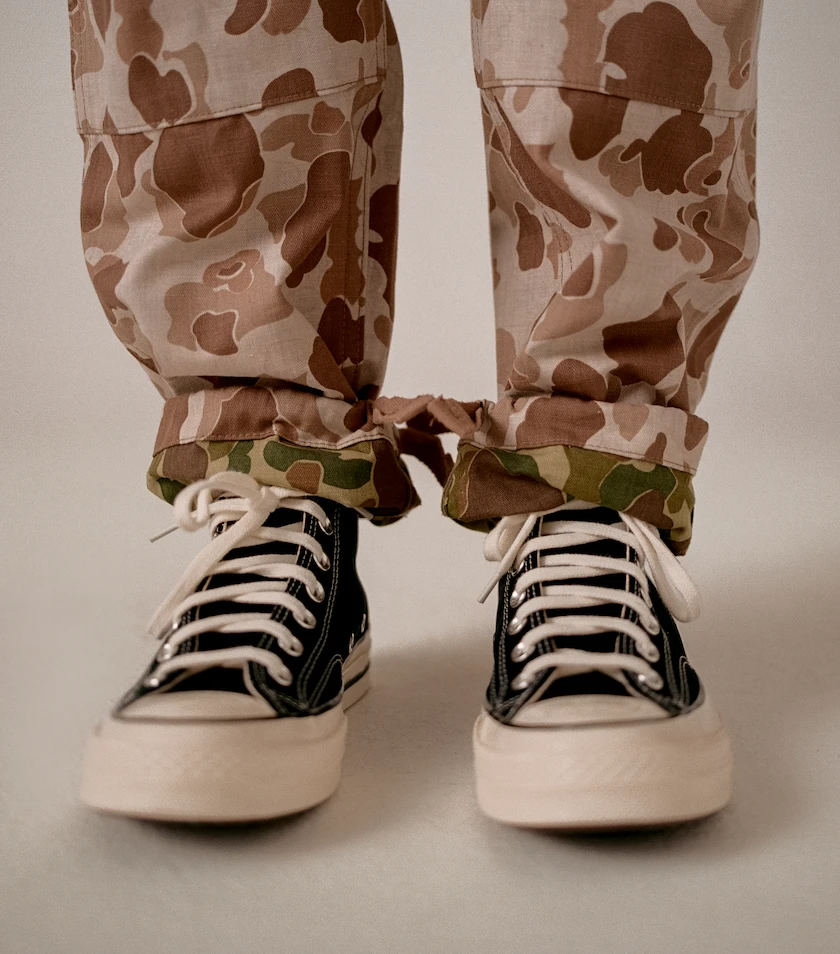 CHERRY Herringbone Duck Camo Pants (Sand) 9 CHERRY Herringbone Duck Camo Pants (Sand)