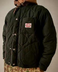 CHERRY Quilted Shell Jacket (Sage)