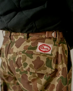 CHERRY Herringbone Duck Camo Pants (Forrest) 16 CHERRY Herringbone Duck Camo Pants (Forrest)