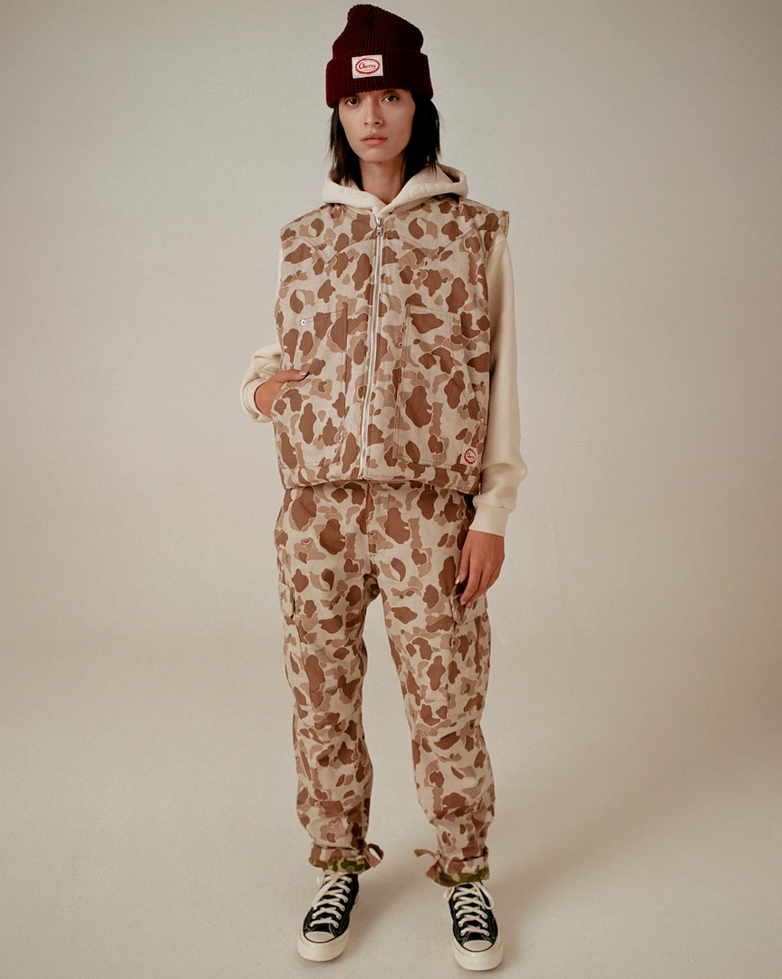 CHERRY Herringbone Duck Camo Pants (Forrest) 10 CHERRY Herringbone Duck Camo Pants (Forrest)