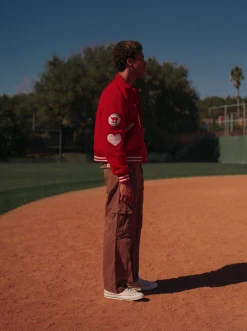 CHERRY Ready To Wear Hi-Performance Varsity Jacket (Red) 9 CHERRY Ready To Wear Hi-Performance Varsity Jacket (Red)