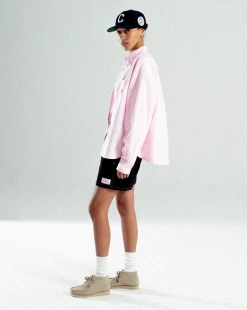 CHERRY Big Oxford Shirt (Pink)