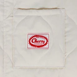CHERRY Quilted Shell Jacket (Ivory) Ready To Wear