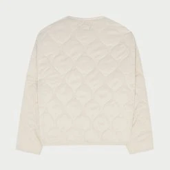 CHERRY Quilted Shell Jacket (Ivory) Ready To Wear 6 CHERRY Quilted Shell Jacket (Ivory) Ready To Wear