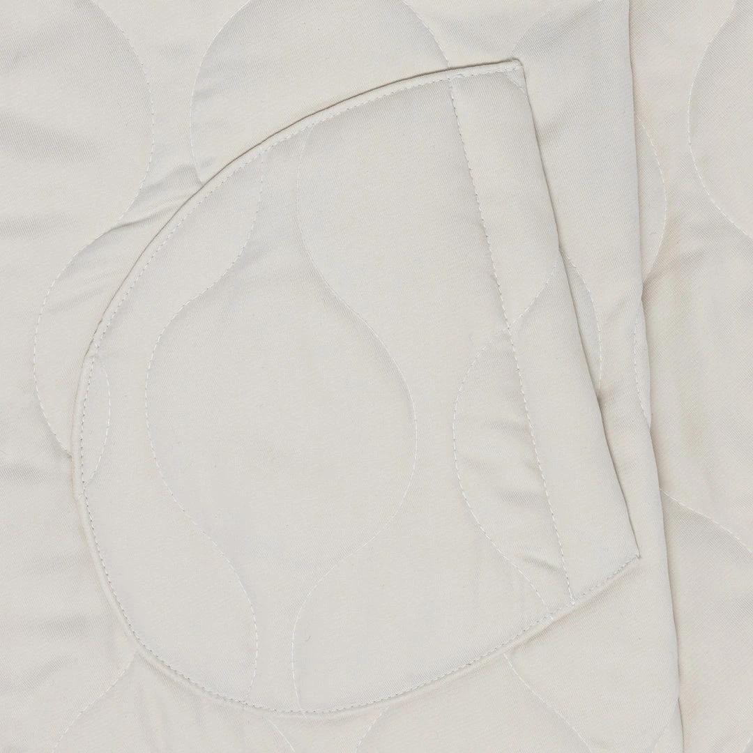 CHERRY Quilted Shell Jacket (Ivory) Ready To Wear CHERRY Quilted Shell Jacket (Ivory) Ready To Wear