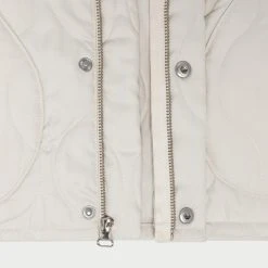 CHERRY Quilted Shell Jacket (Ivory) Ready To Wear 5 CHERRY Quilted Shell Jacket (Ivory) Ready To Wear