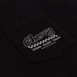 Cherry Diner S/S Pocket Tee (Off Black) Tees & Longsleeves