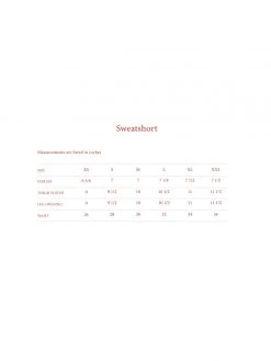 CHERRY All American Midweight Sweatshorts (Cream) 8 CHERRY All American Midweight Sweatshorts (Cream)