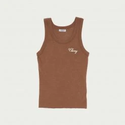 CHERRY American Classic Tank Top (Dusty Brown)