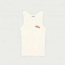 CHERRY American Classic Tank Top (Cream)
