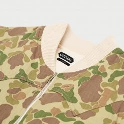 CHERRY Herringbone Duck Camo Vest (Forrest) Ready To Wear