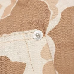 CHERRY Herringbone Duck Camo Vest (Sand)