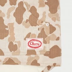 CHERRY Herringbone Duck Camo Vest (Sand)