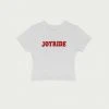 CHERRY Joyride Baby Tee (White)