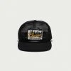 CHERRY Full Trucker Hat (Black) Headwear